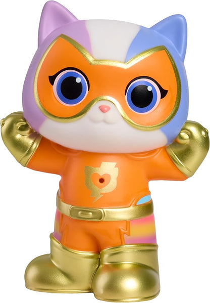 Disney Jr. SuperKitties Water Squirters 4-Pack Set, Bath Toys, Amazon Exclusive, Water Toys for Fans, Girls, Kids, Ages 3 and Up by Just Play, Kids Toys for Ages 3 Up by Just Play