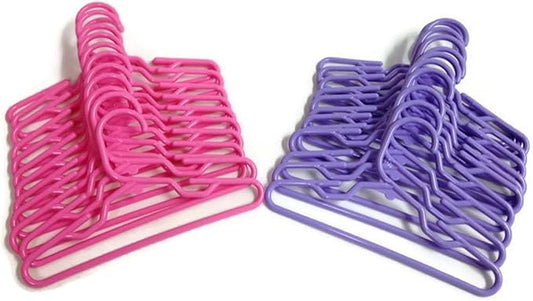 Pet Apparel Hangers Set of 24 Measures 7 1/4 Inch Wide Will Fit Over 1" 1/8 Rod Great for Small Dog Clothing