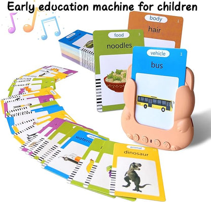 Talking Flash Cards Toddler Toys,Kids Toddler Flash Cards with 224/510 Sight Words,Montessori Toys,Bilingual English-Spanish，Learning Educational Toys for Kids Ages (224-Sight Words)