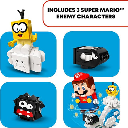 LEGO Super Mario Lakitu Sky World Expansion Set 71389 Building Kit; Collectible Toy Playset for Kids; New 2021 (484 Pieces)