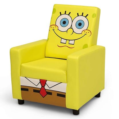 SpongeBob SquarePants High Back Upholstered Chair by Delta Children