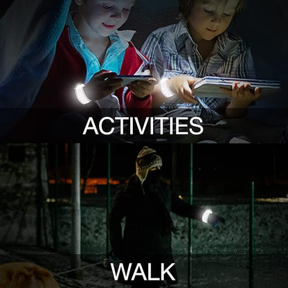 8 PCS LED Glow Bracelets, Light Up Wristbands - Halloween Glow in The Dark Party Bracelets Favors Supplies for Christmas, Concerts, Festivals, Game Prizes, Sports, Rave Accessories（White）