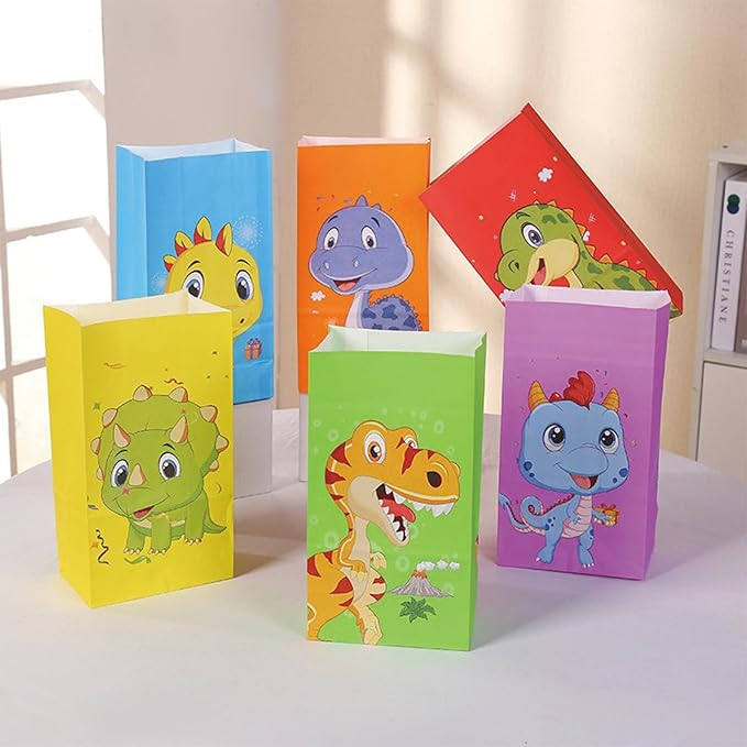 158PCS Dinosaur Party Favors 10 Types Dinosaur Birthday Party Supplies for 12 Kids Dinosaur Goodie Bags for Kids Birthday Dinosaur Gifts Bags Fillers Dinosaur Themed Party Toys