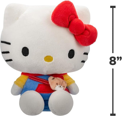 Jazwares Hello Kitty Series 1 Plush - Hoodie Fashion and Bestie Accessory - Officially Licensed Sanrio Hello Kitty and Friends Product from