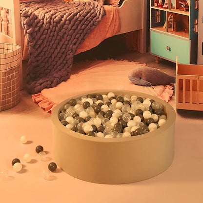 GOGOSO Ball Pit Balls for Toddles, Kids Plastic Balls for BallPit, Pool, Baby Party Accessories, Birthday Decoration 50 100 200 500 1000