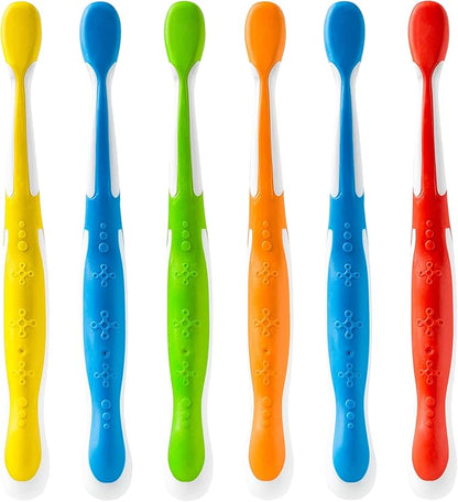 Brush Buddies 6-Pack Hot Wheels Toothbrush for Kids, Kids Battery Powered Toothbrushes, Toothbrush Pack, Soft Bristle Toothbrushes for Kids, Toddler Toothbrush Ages 2-4, Multicolor