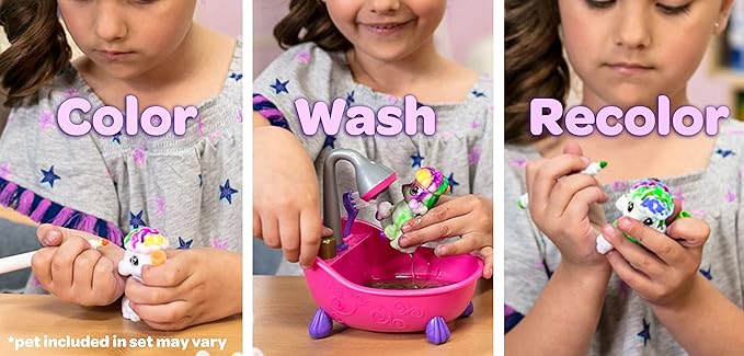 Crayola Scribble Scrubbie Pets, Dog & Cat, Kids Toys, Gift for Girls & Boys, Age 3, 4, 5, 6