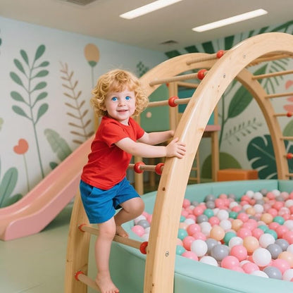 GOGOSO Balls for Ball Pit - Plastic Ball for Toddlers, Baby Kids Ball Pool Decoration 50 100 200 300 500 1000 (6 Colors, 500 Balls)
