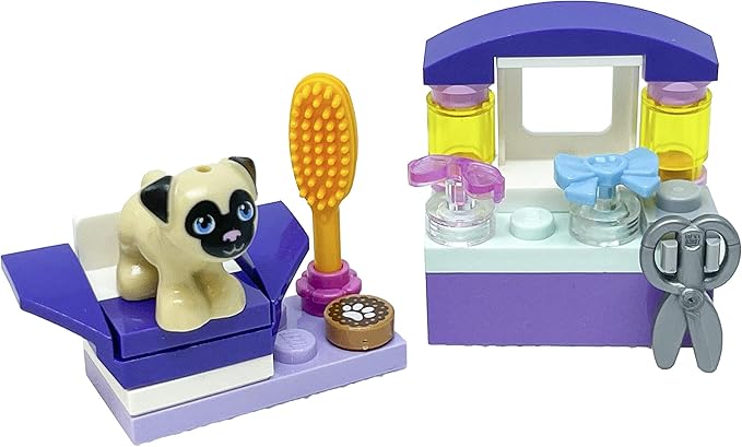 LEGO Friends Accessory Set: Dog Hairdresser Salon with Toffee (26 pcs)