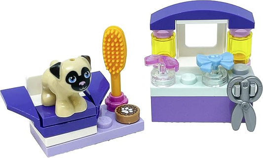 LEGO Friends Accessory Set: Dog Hairdresser Salon with Toffee (26 pcs)