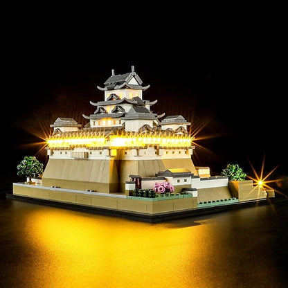 BRIKSMAX Led Lighting Kit for Lego 21060 Himeji Castle - Compatible with Lego Architecture Building Set- Not Include Lego Set