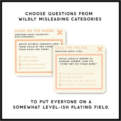 Brass Monkey Irrelevant Celebrity Trivia