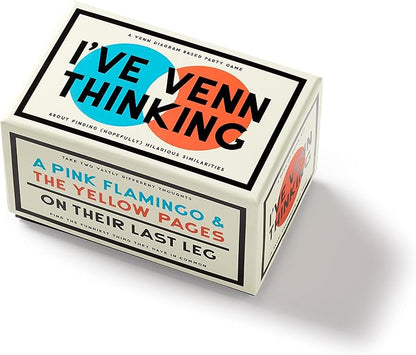 I've Venn Thinking – Fun Party Card Game About Finding Funny Common Things from Unexpected Pairings for Adults, Ages 13+