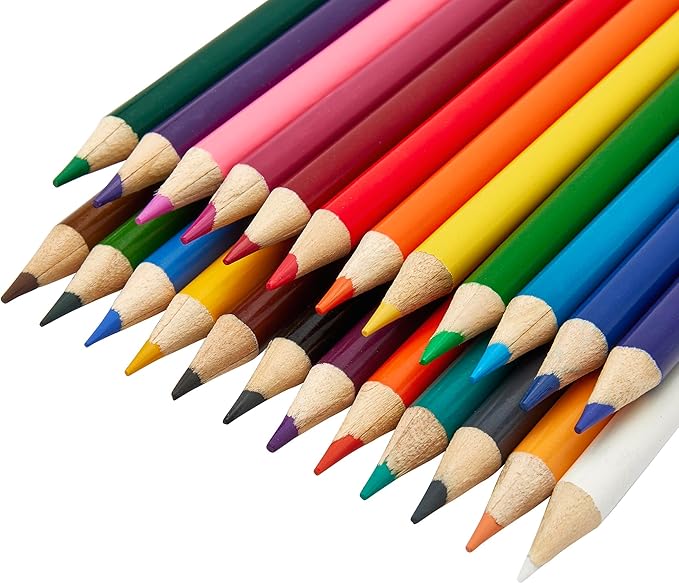 Cra-Z-art Colored Pencils, 24 Count, Back to School Supplies, Arts & Crafts, Gift for Kids
