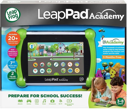 LeapFrog LeapPad Academy Kids’ Learning Tablet, Green