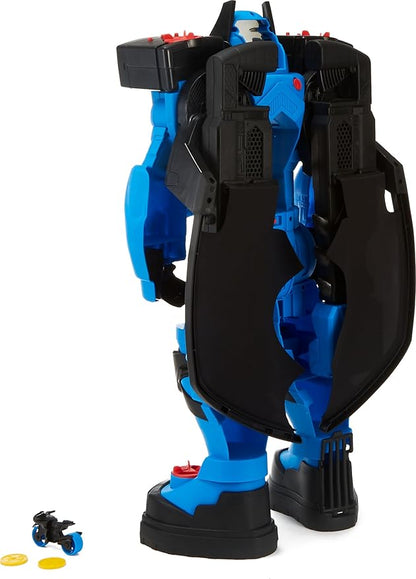 Fisher-Price Imaginext DC Super Friends Batman Toy, Batbot Xtreme Robot Playset, 30 Inches Tall with Figure for Pretend Play Kids Ages 3+ Years (Amazon Exclusive)