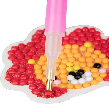 SCS Direct Kid's Birthday Party Diamond Gem Painting Craft Favor Kits -Zoo Buddies- 20 Individually Packaged, All-in-One Packs for Boys & Girls -Fun & Unique Gem Classroom Art Project Activity Gift