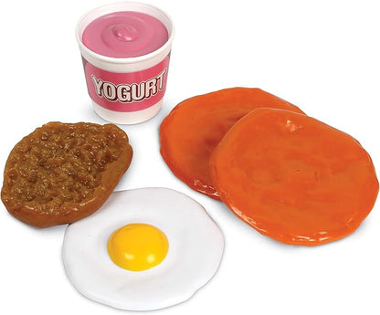 Learning Resources Healthy Breakfast Basket - 18 Pieces, Ages 3+ Pretend Play Food for Toddlers, Preschool Learning Toys, Kitchen Play Toys for Kids