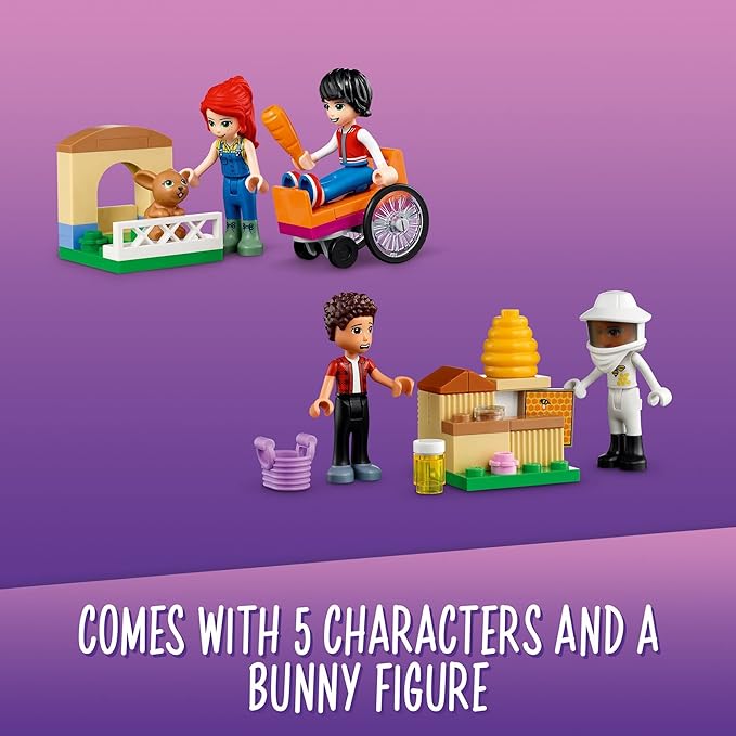 LEGO Friends Friendship Tree House 41703 Set with Mia Mini Doll, Nature Eco Care Educational Toy, Gifts for Kids, Girls and Boys Ages 8 Plus