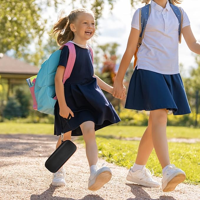 GWCASE Case Compatible with 3Doodler Start+ Essentials for 3D Pen Set for Kids, Storage Organizer Carrying Holder Fit for Printing Pens, Plastic Refill Blister, Micro-USB Charger (Box Only)-Black