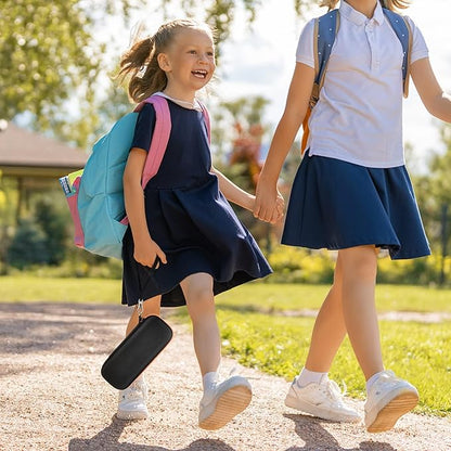 GWCASE Case Compatible with 3Doodler Start+ Essentials for 3D Pen Set for Kids, Storage Organizer Carrying Holder Fit for Printing Pens, Plastic Refill Blister, Micro-USB Charger (Box Only)-Black