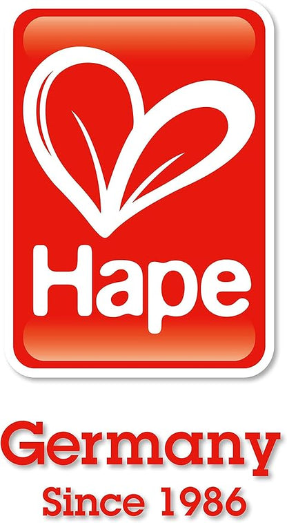 Hape Wooden Black Pop up Toaster Set| Pretend Play Kitchen Playset with Toast, Butter and Honey for Preschoolers Ages 3 Years and Up