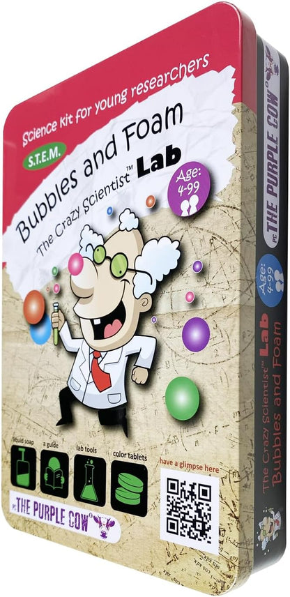 The Purple Cow Crazy Scientist Bubbles and Foam - Science Kits for Young Researchers (5522024)