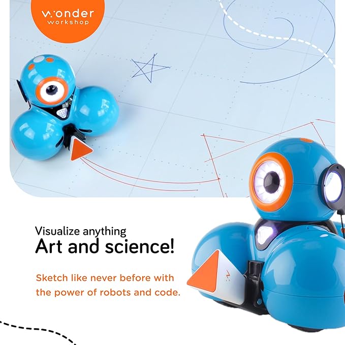 Wonder Workshop – Sketch Kit for Dash Robot For Kids 6+ – Free Programming Stem App – Visualize Your Code, Multicolor