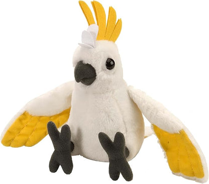 Wild Republic Cockatoo Plush, Stuffed Animal, Plush Toy, Gifts for Kids, Cuddlekins 8 Inches