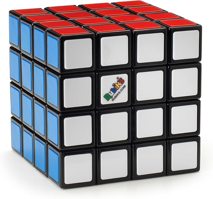 Rubik’s Cube, The Official 4x4 Rubik's Cube Classic Color-Matching Puzzle, Twisting Fidget Toy, Challenging Brain Teaser & Sensory Puzzle for Adults, Teens, & Kids, for Ages 8 & Up