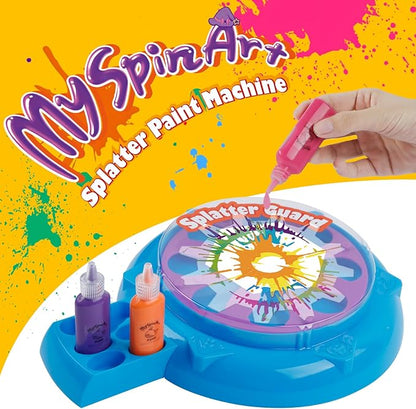 Wings Giant Paint Spin Art Machine Kit for Kids, Paint Spinner with Splatter Guard, Thicker Painting Spinner Arts & Crafts Gifts for Birthday, Toys Kits Set for Boys Girls Ages 6 7 8 9 10