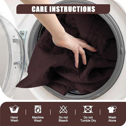 Waterproof Recliner Sofa Cover for 3 Cushion Couch,Nonslip Recliner Sofa Slipcover with Elastic Band,Furniture Protector Sofa Cover for Living Room,Bedroom(3 Cushion Sofa,Dark Coffee)