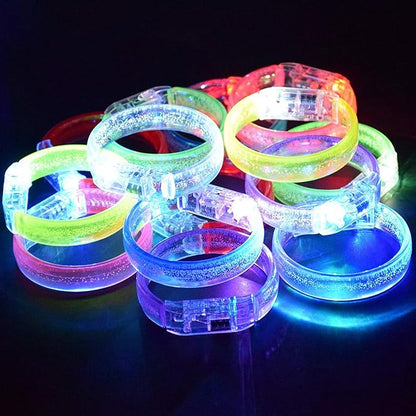 112pcs Glow Bracelets Glow in The Dark Party Supplies Bracelets Toys for Kids Birthday Halloween Christmas Party Favors