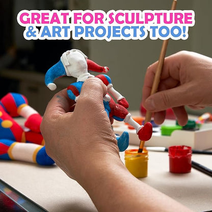 Original Stationery Soft Clay for Slime Making, Versatile Slime Add Ins, Moldable Modeling Clay Slime for Art & Easter Craft for Kids, Add to Glue and Shaving Foam to Make Butter Slime- 230 g/ 8.1 oz