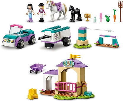 LEGO Friends 41441 Horse Training and Trailer Building Set 4+（148 Pieces）