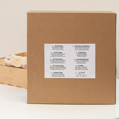 Ulanik Balls on Board Toddler Montessori Toys for 3 Year Old + Kids Wooden Peg Sorter Game for Learning Color Sorting and Counting Preschool Education — 36 pcs