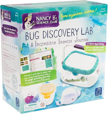 Educational Insights Nancy B's Science Club Bug Discovery Lab: Kids Outdoor Toys, Collect & Study Bugs, Includes Pit Trap & Bug Catcher, Ages 8+