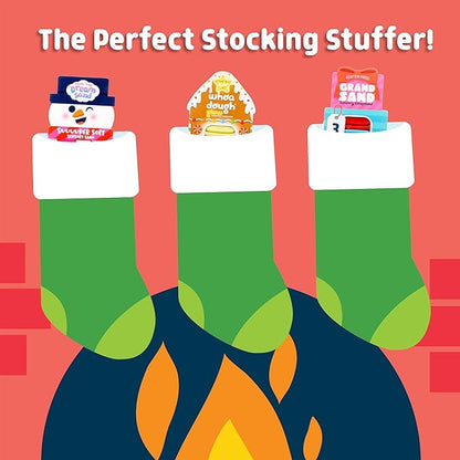 Chuckle & Roar - Grand Sand Holiday Present - Tactile Arts and Crafts - Sensory and Fidget Fun - Great for Toddlers - Stocking Stuffer Giftt