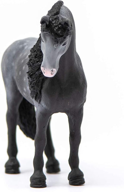 Schleich Horse Club Pura Raza Española Stallion Mare Figurine - Detailed Horse Toy with Dappled Gray Coat, Durable for Education and Imaginative Play for Boys and Girls, Gift for Kids Ages 5+