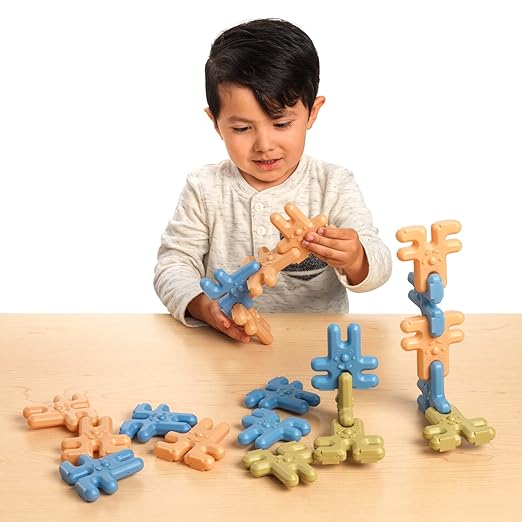 Excellerations Natural Tones Rabbit Blocks - 24 Pieces