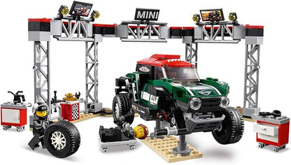 LEGO Speed Champions 1967 Mini Cooper S Rally and 2018 Mini John Cooper Works Buggy 75894 Building Kit (481 Pieces)