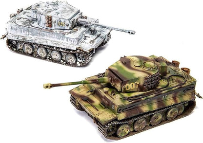 Airfix Model Tank - A02342 Tiger 1, Plastic Model Kits for Adults & Kids 14+, 1:72 Scale, Skill Level 1, WW2 Theme Military Models, World War 2 Tanks