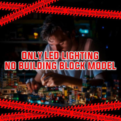 Nitemode Light Kit Compatible with Lego 21361 Gremlins: Gizmo, Upgraded Brightness Adjustable Lighting Accessories(No Model)