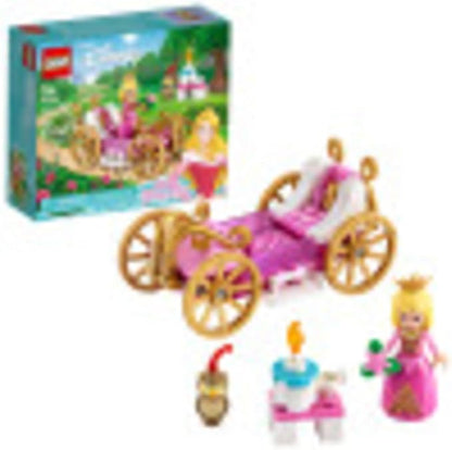 LEGO Disney Aurora’s Royal Carriage 43173 Creative Princess Building Kit, New 2020 (62 Pieces)