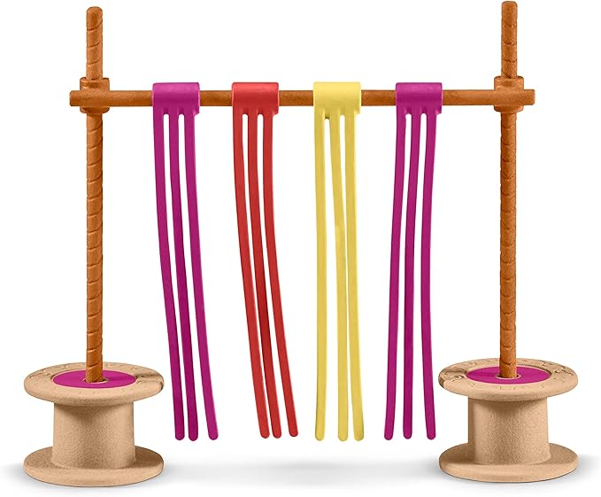 Schleich Farm World, Horse Toy for Girls and Boys, Pony Curtain Obstacle Playset with Horse Figurine 11-piece set, Ages 3+