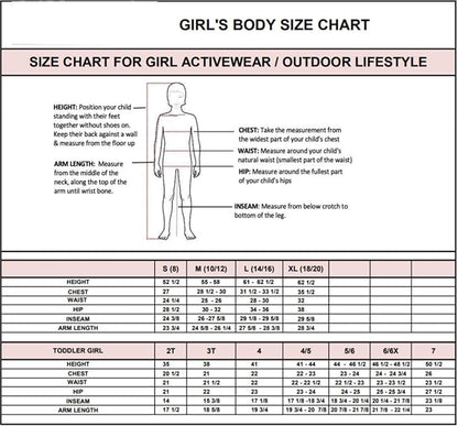 Arctic Quest Little Girls Bib Snow Pants and Ski Jacket Water-Resistant Snowsuit For Kids Winter Jacket For Girls