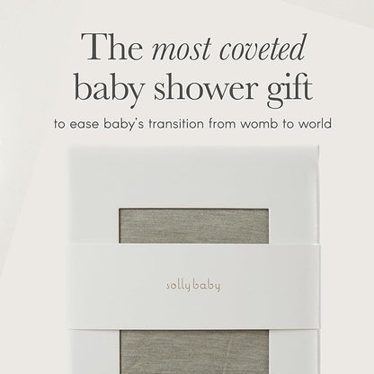 Solly Baby Wrap, Buttery-Soft Baby Carrier Newborn to Toddler 8-25 Lbs., Lightweight & Hands-Free Infant Sling Wrap, Breathable Carrier, Baby Wearing & Postpartum Essential, New Mom Gift, Ballet