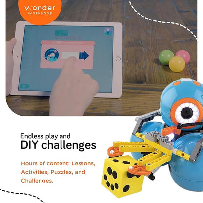 Wonder Workshop – Gripper Kit for Dash Robot for Kids 6+ – Free Programming Stem App – Visualize Your Code, Multicolor