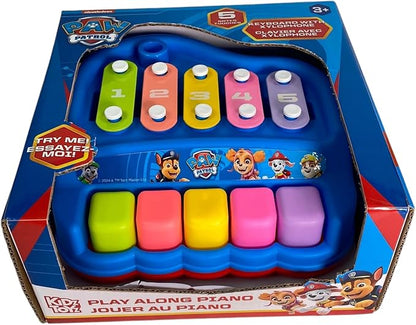 Paw Patrol Play Along Piano & Xylophone - Learn to Play Piano Music Education for Kids and Preschoolers Ages 3+