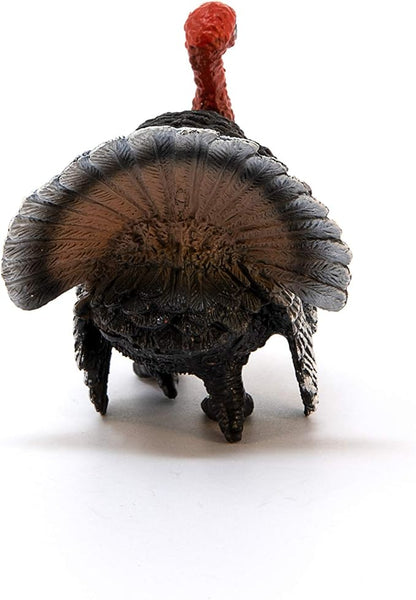 Schleich Farm World, Farm Animal Toys for Boys and Girls, Realistic Bird Toys, Turkey Toy Figurine